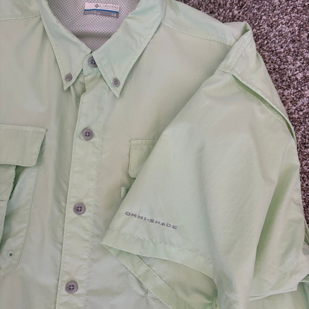 Columbia PFG Performance Fishing Gear Men's Short Sleeve Fishing Shirt Bundle Lg - Picture 5 of 16